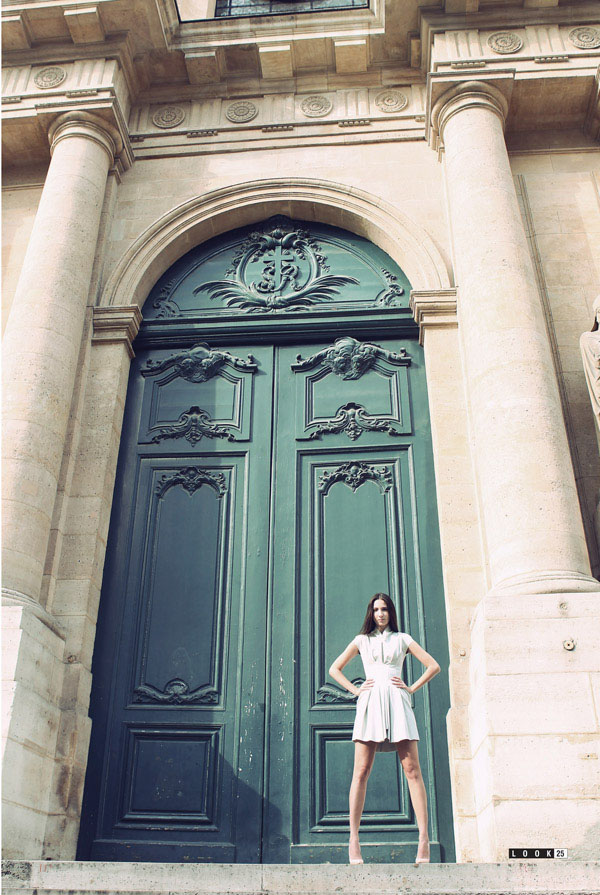 Paris éditoriale mode d'Iryna Matieva pour Look Magazine par Antonio Barros phographe professionnel