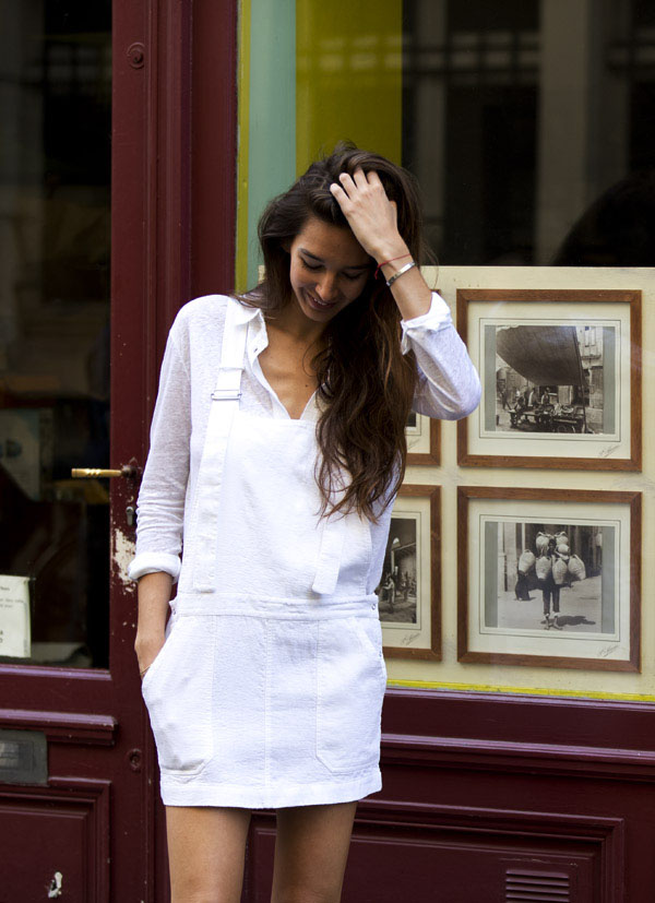 Estelle Chemouny à Paris pour le catalogue de Majestic Filatures par Antonio Barros photographe professionnel