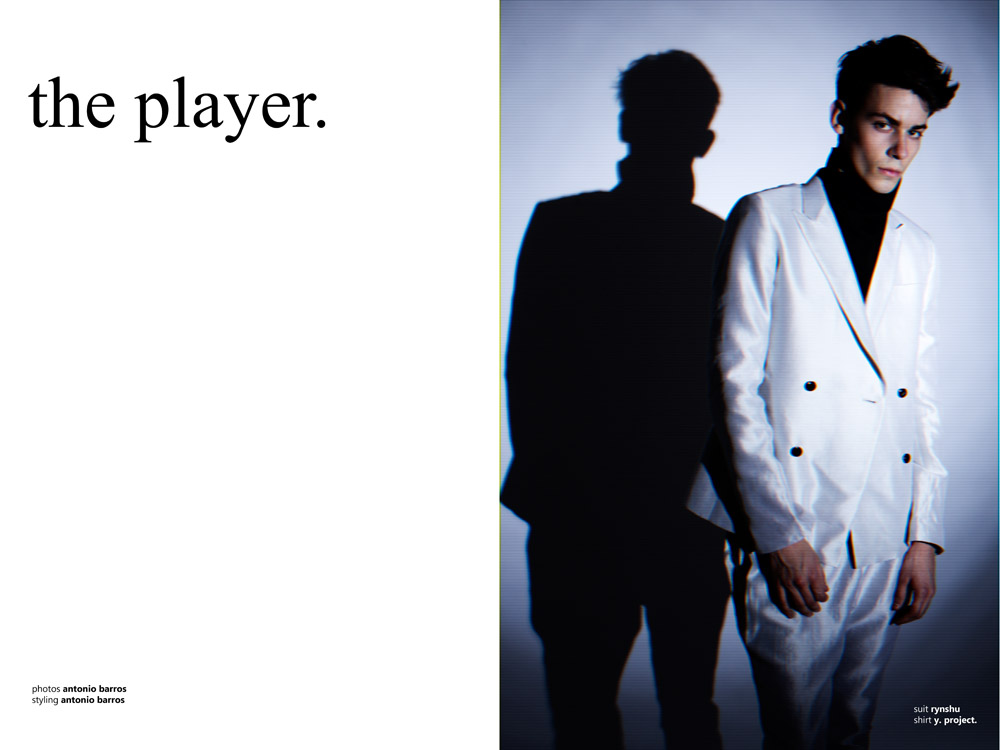 Éditorial de mode avec NICOLAS